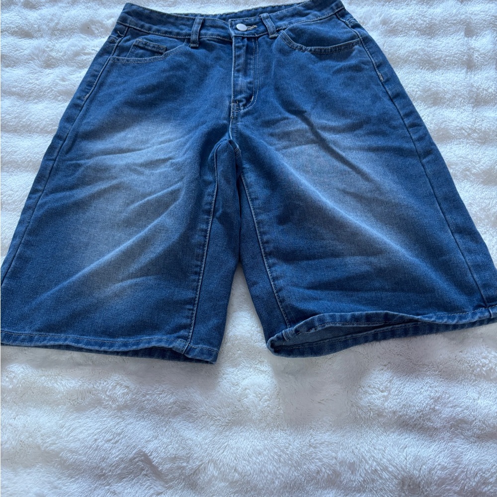 Blue Denim Jorts